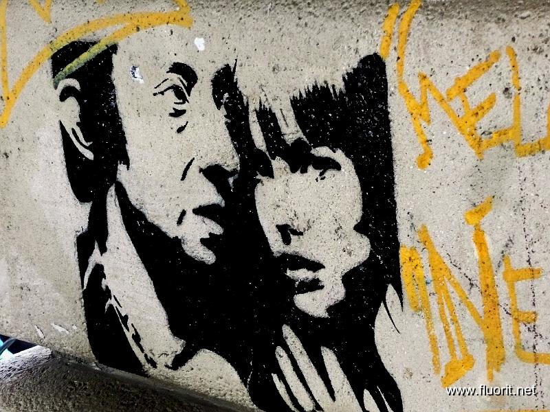 graf_gainsbourg654.jpg - Graffiti - gens célèbres - Gainsbourg et Birkin  © fluorit