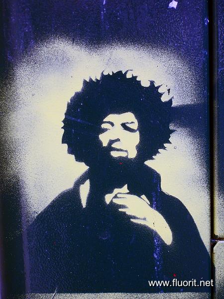 graf_jimmy_hendrix2.jpg - Graffiti - gens célèbres - Jimmy Hendrix 2  © fluorit