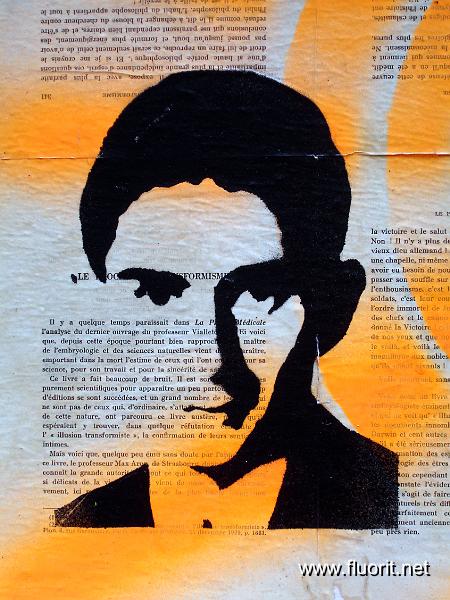 graf_kafka2.jpg - Graffiti - gens célèbres - Kafka pochoir  © fluorit